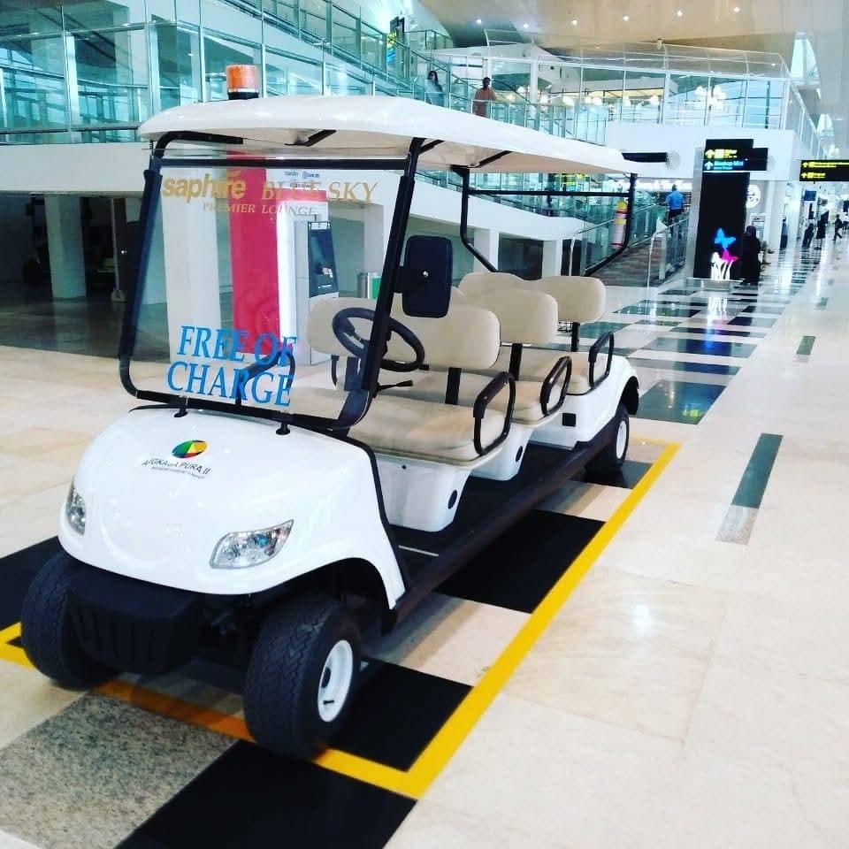Mobil golf untuk Kawasan Bandara Udara